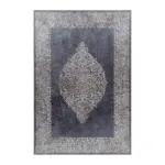 m&ouml;max Flachwebeteppich Fiesta Schwarz ca. 200x290cm