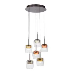 Led-H&auml;ngeleuchte 50/50/200 cm