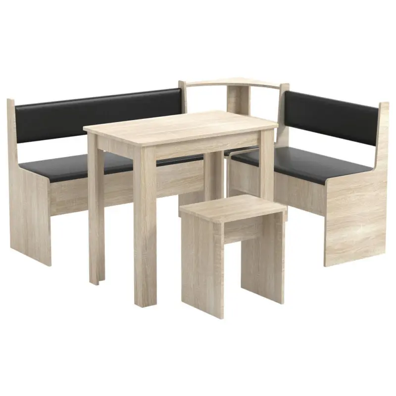 Eckbankgruppe in Holzwerkstoff Sonoma Eiche