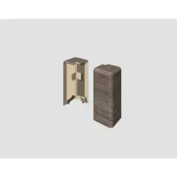 AU&szlig;ENECKE Grau, Eichefarben