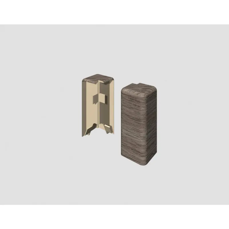 AU&szlig;ENECKE Grau, Eichefarben