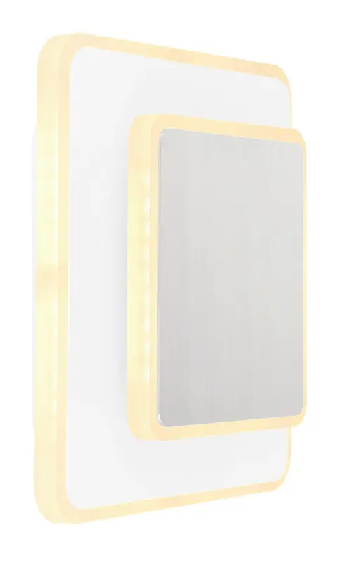 LED-Wandleuchte Many Opal/Nickelfarben max. 12Watt Wandlampe