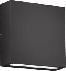 Au&szlig;enwandleuchte Thames in Anthrazit max. 3 Watt Wandlampe