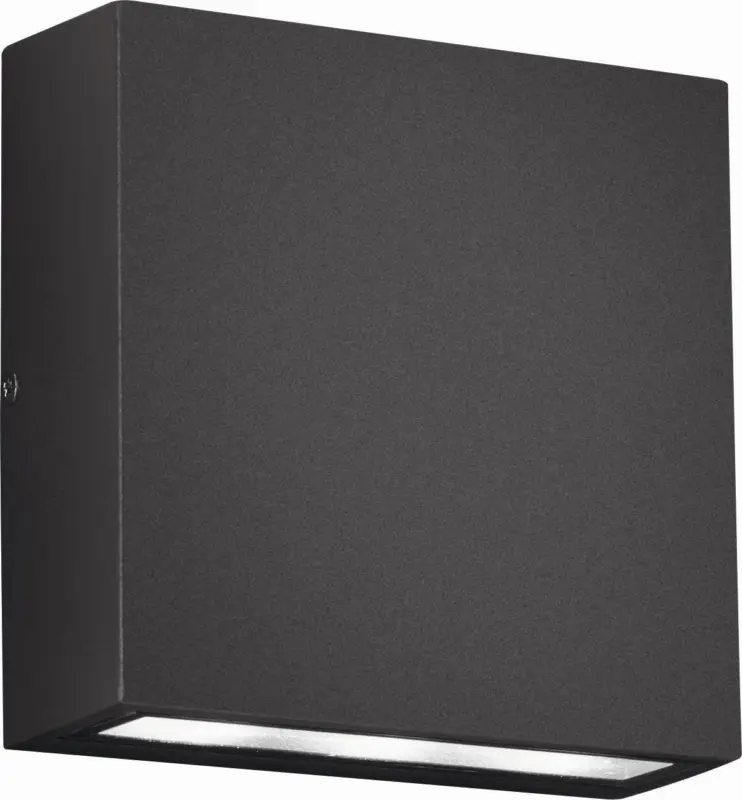 Au&szlig;enwandleuchte Thames in Anthrazit max. 3 Watt Wandlampe