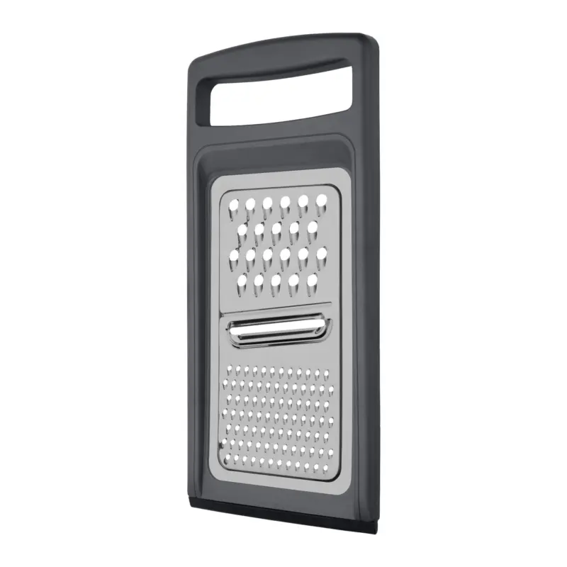 Reibe Kiki Edelstahlfarben/Dunkelgrau