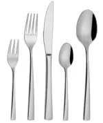 M&ouml;belix Besteckset Betty Edelstahlfarben, 30-teilig