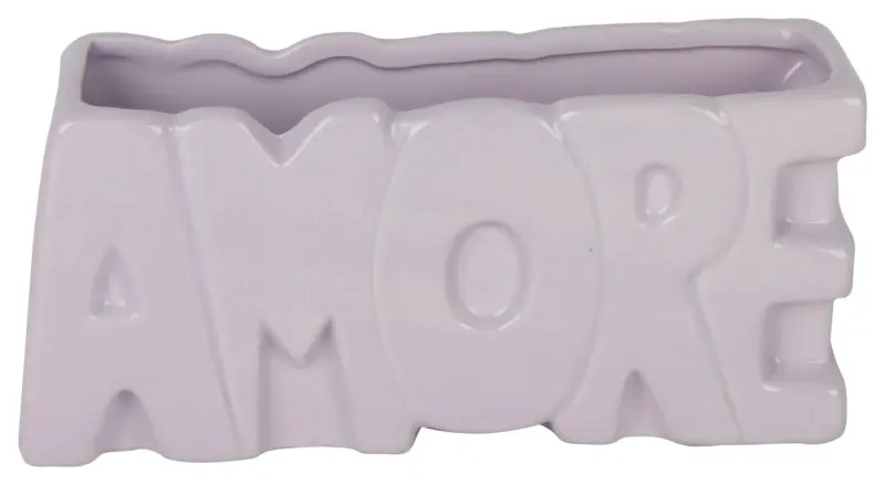 Vase Amore Flieder ca. 22x11x6cm