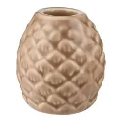 Kerzenhalter Pinecone Braun