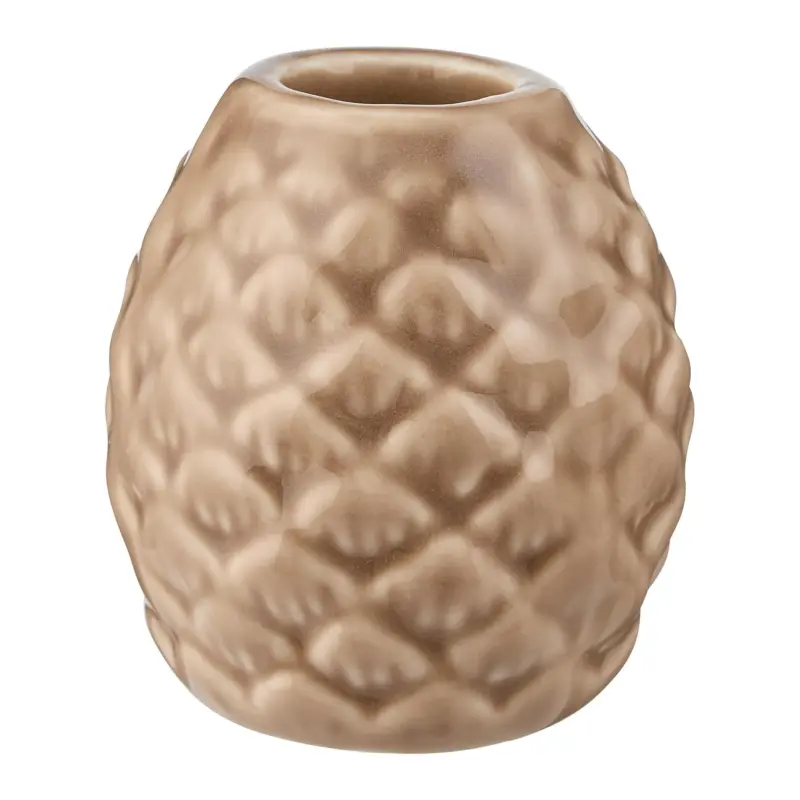 Kerzenhalter Pinecone Braun