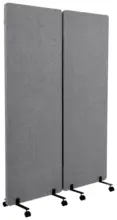 m&ouml;max Trennwand Flexmiut Dunkelgrau ca. 60x177x35cm