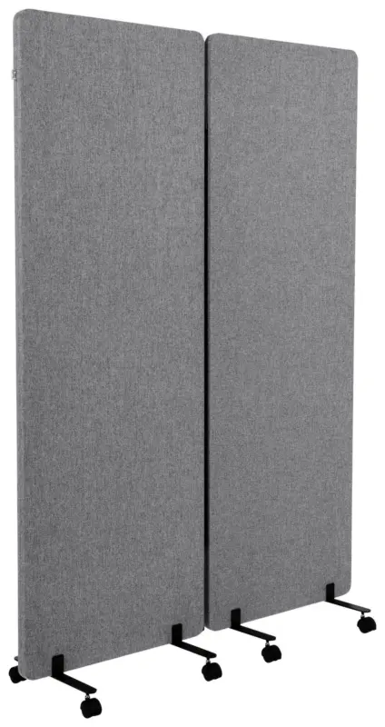 Trennwand Flexmiut Dunkelgrau ca. 60x177x35cm