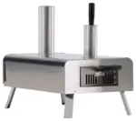 m&ouml;max Pizzaofen Digos ca. 85,8x49,9x37 cm Silber