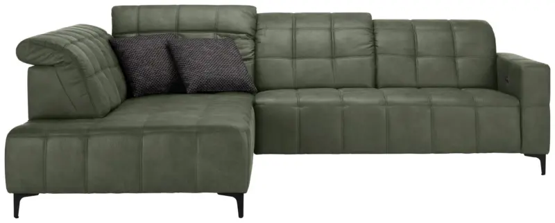 Ecksofa Panama links Olivgr&uuml;n