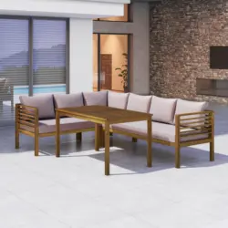 Loungegarnitur Nico Akaziefarben