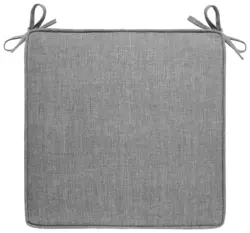 Sitzkissen Petti Hellgrau ca. 45x45cm aus Webstoff