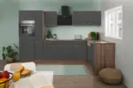 m&ouml;max Dornbirn - Ihr Trendm&ouml;belhaus in Dornbirn Eckk&uuml;che Oliver mit Ger&auml;ten ca. 310x172 cm Grau
