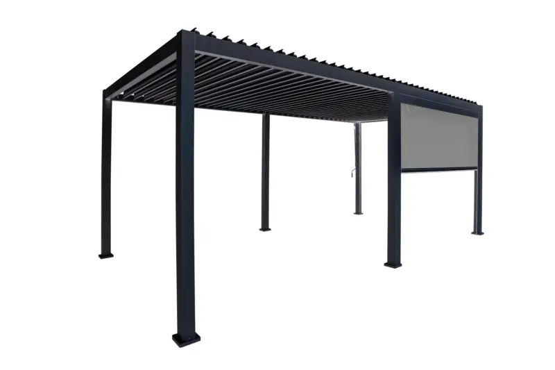 Pergola-Rollo ca. 300x250 cm Grau