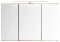 Spiegelschrank Florida Eichefarben mit LED