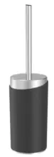 m&ouml;max WC-B&uuml;rste Chris in Schwarz/Edelstahlfarben