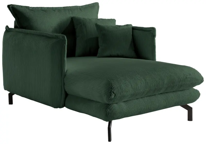 Relaxsessel Lava Gr&uuml;n Cord