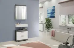 Badezimmer Scout 2-tlg. ca. 60 cm Anthrazit/Wei&szlig;