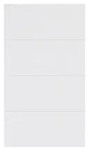 m&ouml;max Frontpaneel Unit in Wei&szlig;