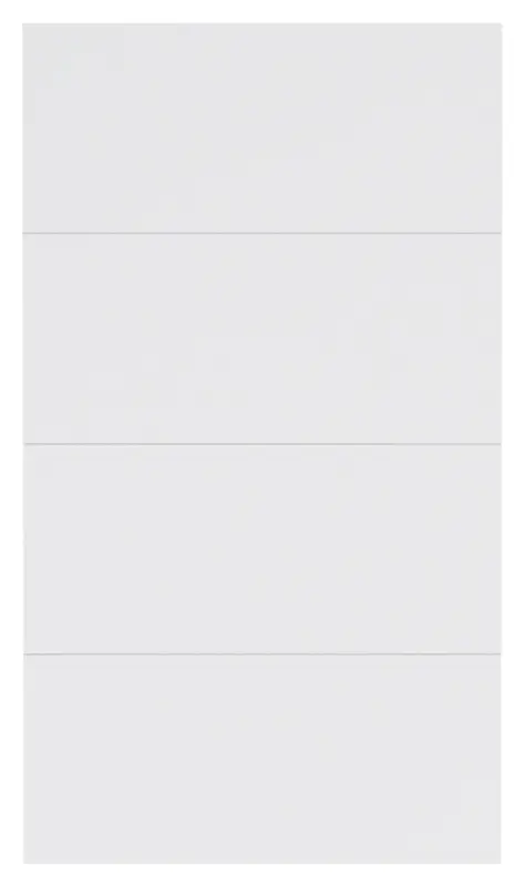 Frontpaneel Unit in Wei&szlig;