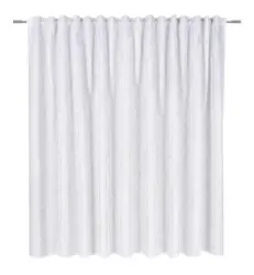 Fertigstore Marion Store in Anthrazit/Wei&szlig; ca. 175x300cm