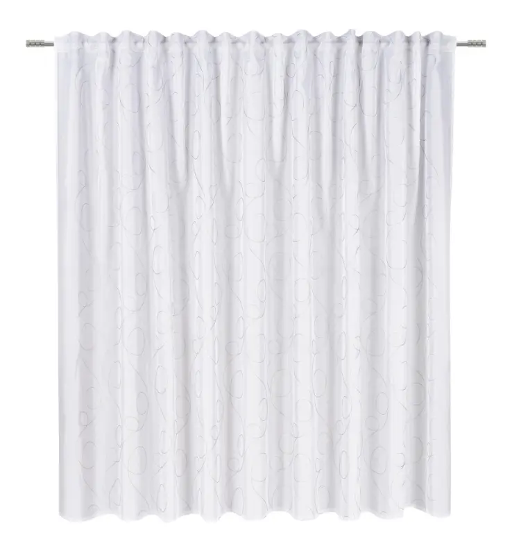 Fertigstore Marion Store in Anthrazit/Wei&szlig; ca. 175x300cm