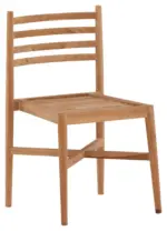 m&ouml;max Stapelsessel Kenya ca. 50x81x52 cm Teakholz