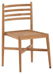 Stapelsessel Kenya ca. 50x81x52 cm Teakholz