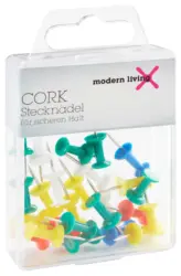 Stecknadel Cork in Multicolor 25 Stk.