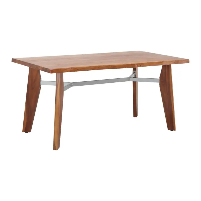 Esstisch Jasper Akaziefarben/ Grau Echtholz ca. 160/90/75 cm