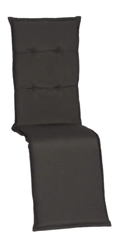Relaxsesselauflage Trier ca.170x46x8cm Dunkelgrau