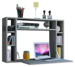 M&ouml;belix Laptoptisch Wandila Grau ca. 90x20x60cm