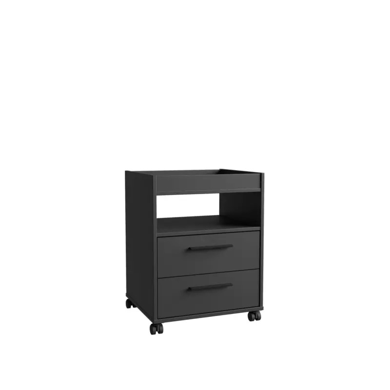 Rollcontainer in Schwarz