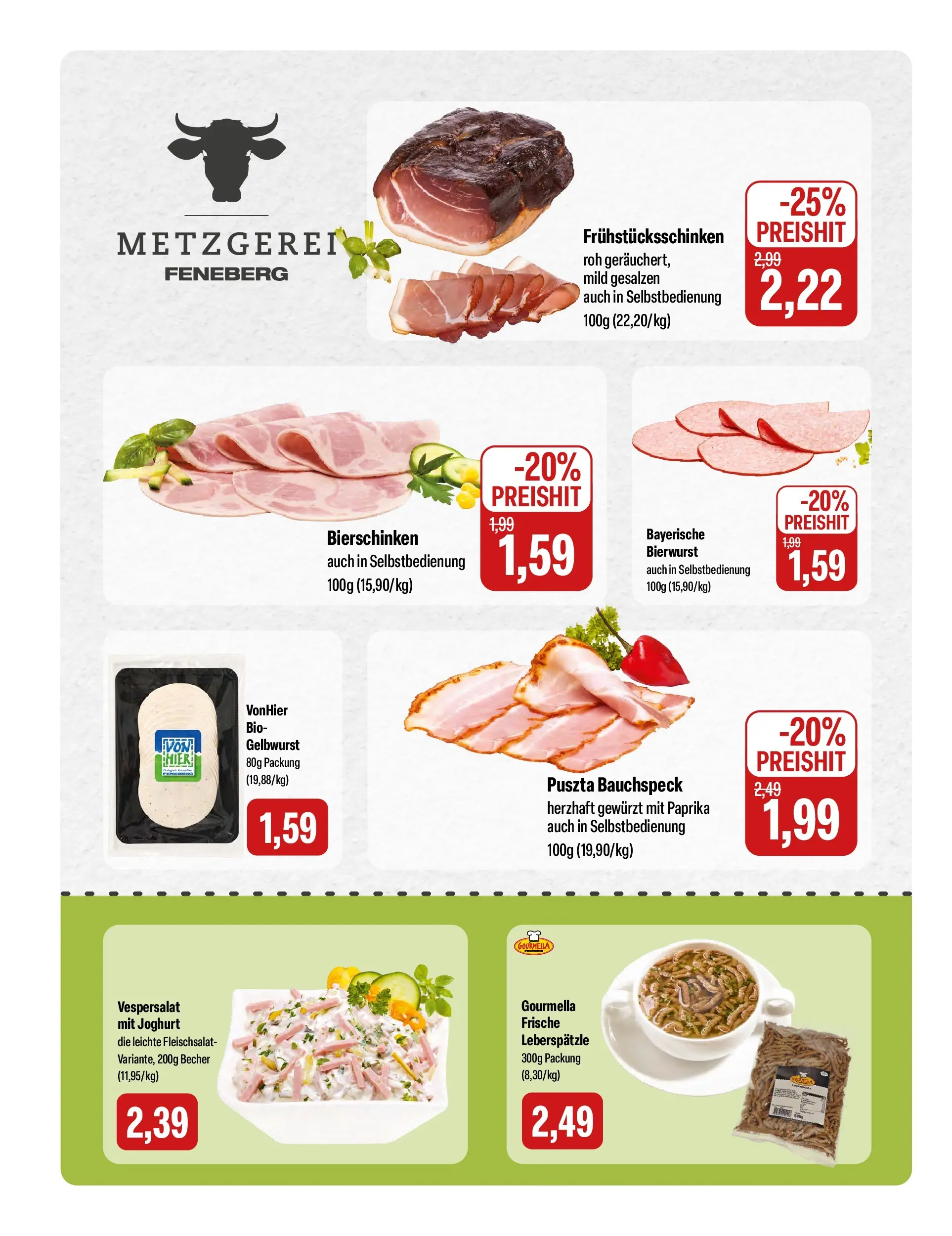 Feneberg Aktuelle Angebote (ab 15.04.2026) zum Blättern | Seite: 2 | Produkte: Joghurt, Paprika