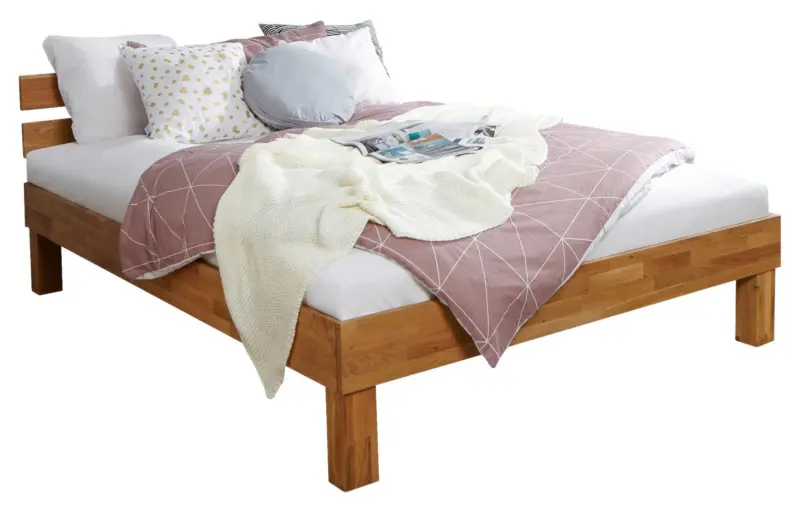 Bett Luis ca. 180x200 cm Eiche Massiv