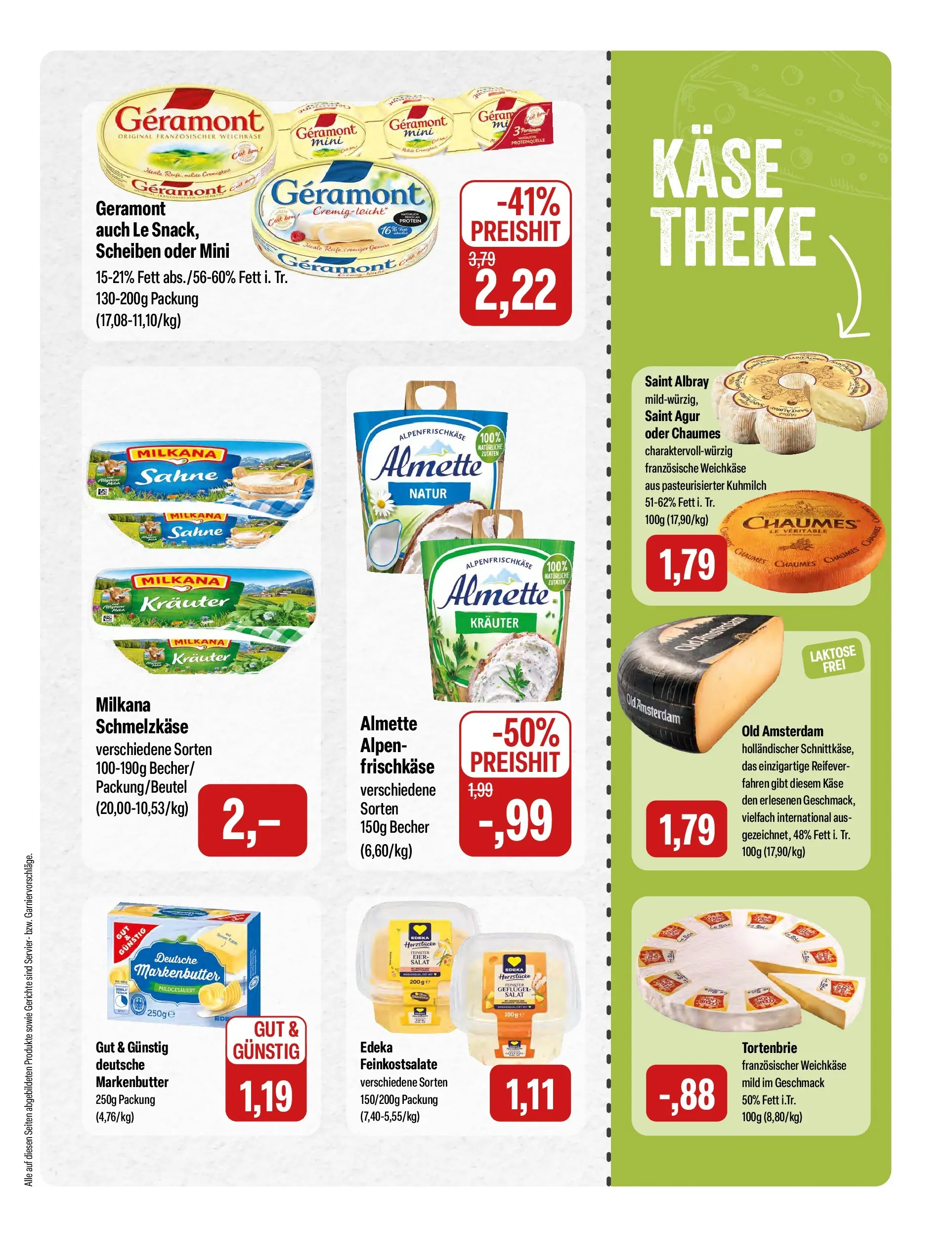 Feneberg Aktuelle Angebote (ab 15.04.2026) zum Blättern | Seite: 9 | Produkte: Käse, Milkana, Sahne, Frischkase
