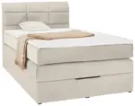 m&ouml;max Boxspringbett Runner Beige ca. 140x200cm