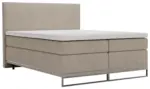 m&ouml;max Boxspringbett Cromo Beige ca. 160x200