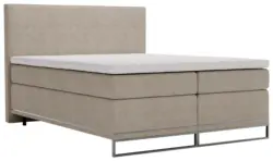 Boxspringbett Cromo Beige ca. 160x200