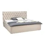 m&ouml;max Polsterbett Katar Beige ca. 200x200cm