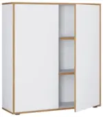 m&ouml;max Aktenschrank Salia B100 Wei&szlig;/Honigeiche