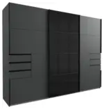 m&ouml;max Schwebet&uuml;renschrank Saigon ca. 270x210 cm Graphit/Schwarz