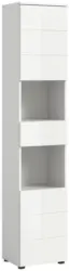 Hochschrank Vira ca. 38x190x34 cm Wei&szlig;