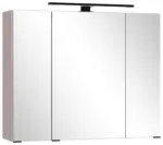 M&ouml;belix Spiegelschrank Sevilla m. LED ca. 80x64 cm Kaschmir