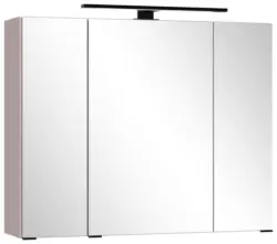 Spiegelschrank Sevilla m. LED ca. 80x64 cm Kaschmir