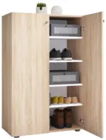 m&ouml;max Schuhschrank LONA Sonoma Eiche ca. 70x110x39cm