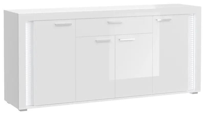 Sideboard Skylight Wei&szlig; hochglanz